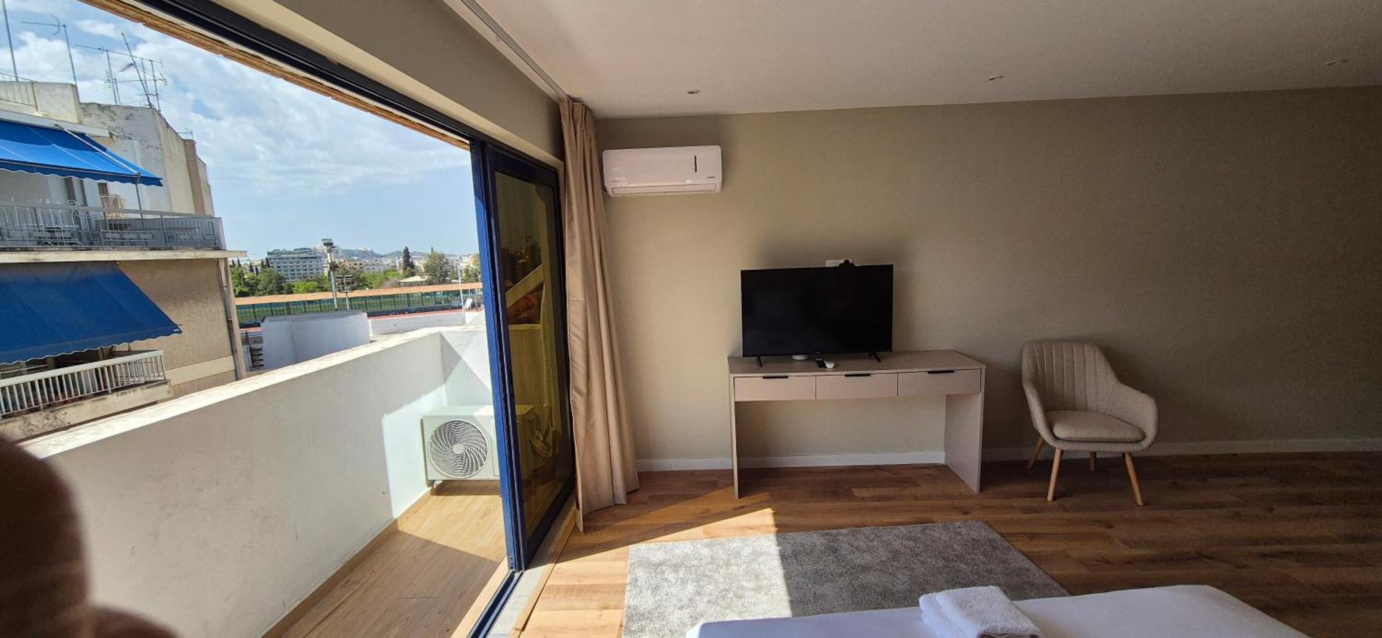 Hotel Figleaf Kypseli Atény Pokoj fotografie
